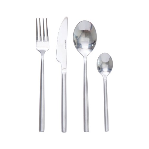 Set 24 piezas de cubiertos de acero inoxidable, Hanna ACTUEL