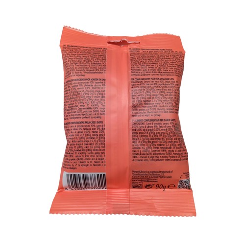 HARPER&BONE Snacks para perros y gatos de pollo, salmón y atún 90 gr.