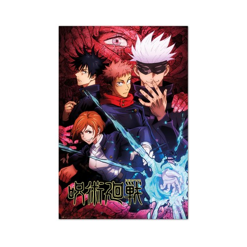 Póster Jujutsu Kaisen, 91,5 x 61 cm, GRUPO ERIK.