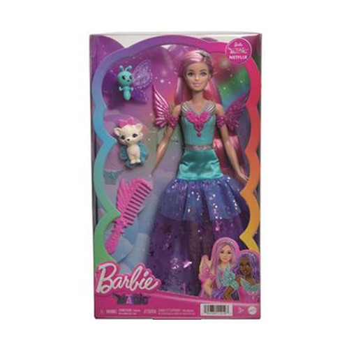 Muñeca BARBIE un toque de color mágico.