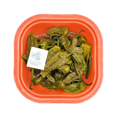 EMCESA Pimientos tipo Padrón salteados, listos para calentar y comer 170 g. 