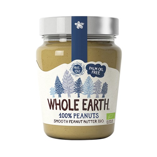 Imagen de Crema de cacahuete ecológica WHOLE EARTH 227 g.