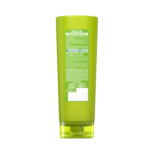 FRUCTIS Acondicionador fortificante para cabello frágil con tendencia a caerse FRUCTIS Vitamin force de Garnier 300 ml.