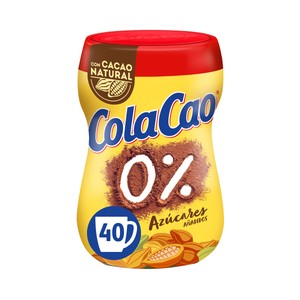 COLACAO 0% Cacao en polvo  0% sin azúcares añadidos 300 g.