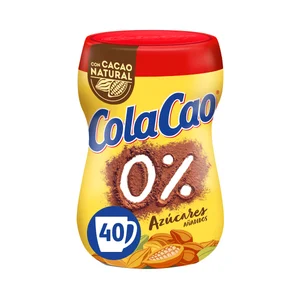 COLACAO 0% Cacao en polvo  0% sin azúcares añadidos 300 g.