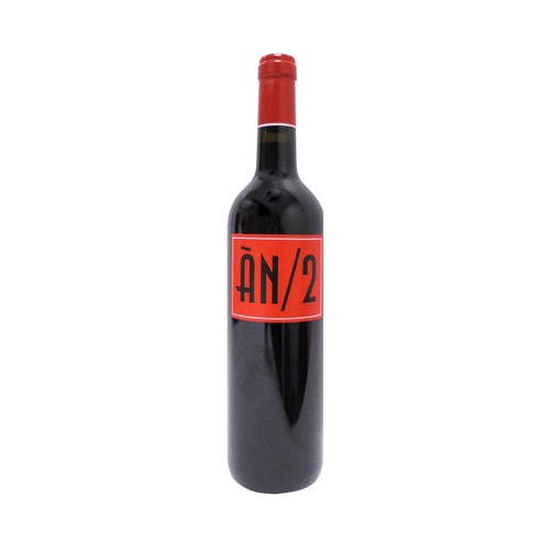 ÁN/2  Vino tinto con IGP Vinos de la Tierra de Mallorca botella de 75 cl.
