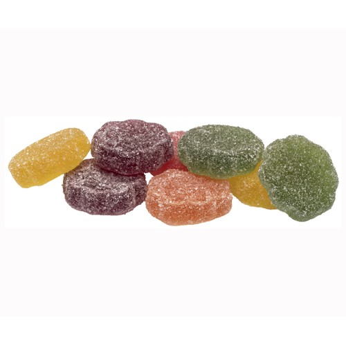 CHUPA CHUPS Caramelos de goma de sabores variados y aroma natural, Gomis Margarita 150 g.