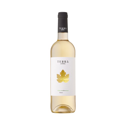 TERRA CÀLIDA Vino blanco con D.O. Cataluña botella de 75 cl.