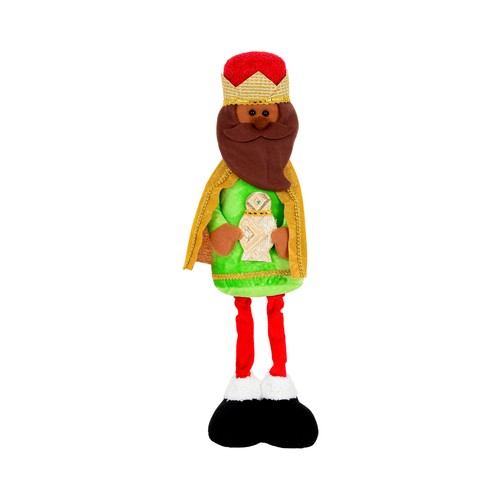 Figura Rey Mago Pie Fijo 54cm decoración de Navidad modelos surtidos, TARBESEO