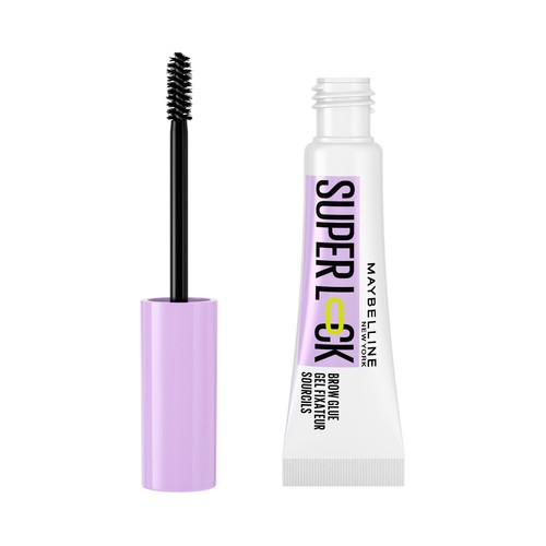 MAYBELLINE Super lock Gel fijador de cejas de larga duración.