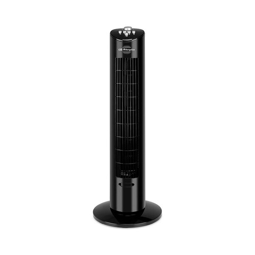 Ventilador torre OBREGOZO TW0800, 60W, color negro.