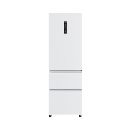 Frigorífico combi 185cm HAIER HTW5618ENPW, color blanco, No Frost, clasificación energética: E, H: 185cm, A: 59,5cm, F: 66,7cm, capacidad total: 360L.