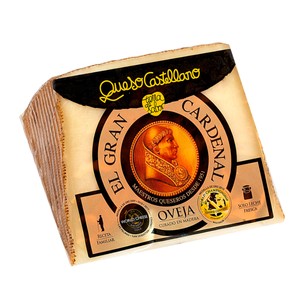 Imagen de EL GRAN CARDENAL Queso de oveja curado  cuña 1/6