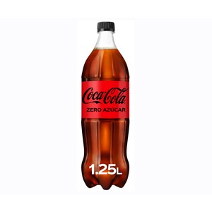 Imagen de COCA COLA ZERO Azúcar Refresco de cola zero azúcar botella 1,25 l.