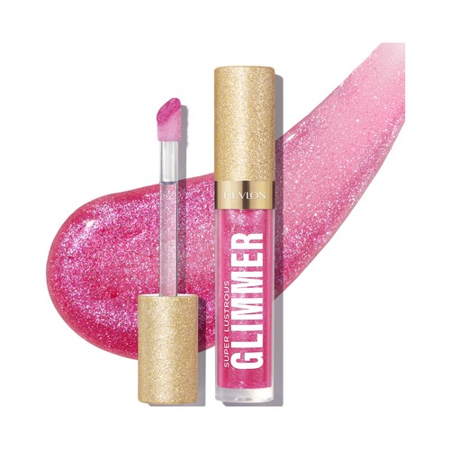 REVLON Super lustrous glimmer tono glossrose Brillo de labios con efecto multidimensional.
