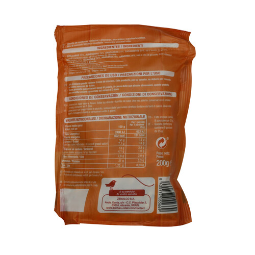 PRODUCTO ALCAMPO Cocktail frutos secos Pasión PRODUCTO ALCAMPO 200 g.