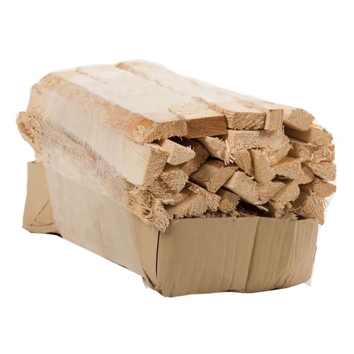 Leña delgada de pino 15 litros, GARDENSERVICEZM.