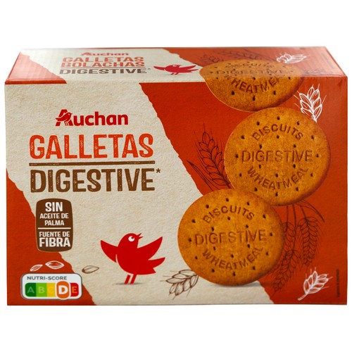 PRODUCTO ALCAMPO Galletas digestive de trigo 800 g.