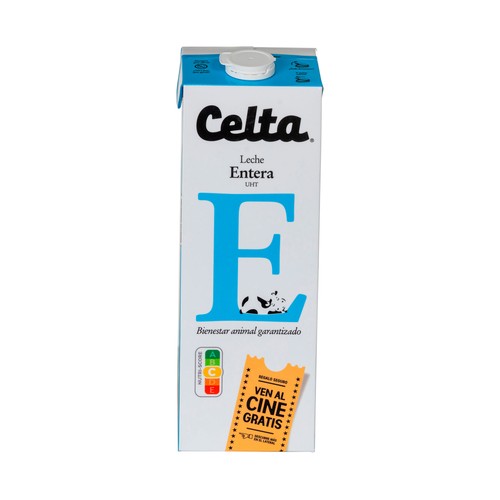 CELTA Leche entera de vaca con bienestar animal garantizado 1.5 l.
