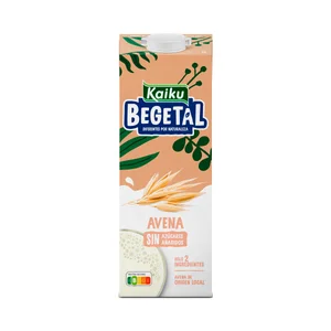 KAIKU Bebida de avena sin azúcares añadidos Begetal1 l.
