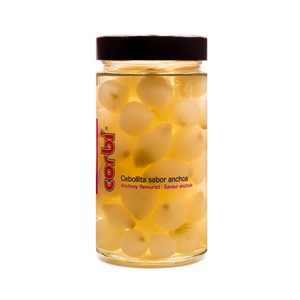 Imagen de CORBI Cebollitas con sabor a anchoa 180g