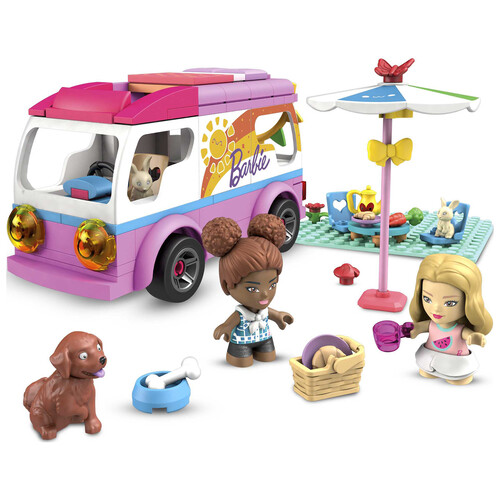 Juego de construcción Supercaravana de BARBIE.
