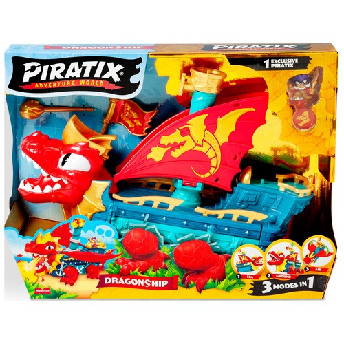 Piratix Dragon Ship MAGIC BOX