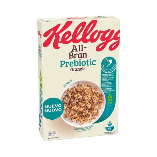 KELLOGG'S Cereales prebioticos de granola KELLOGG'S ALL-BRAN 380 g.
