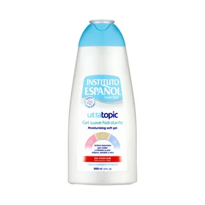 INSTITUTO ESPAÑOL Ultratopic Gel suave e hidratante para ducha o baño sin perfume 500 ml.