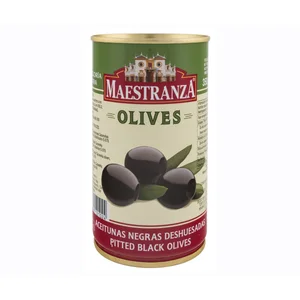 MAESTRANZA Aceitunas negras deshuesadas lata 150 gr.