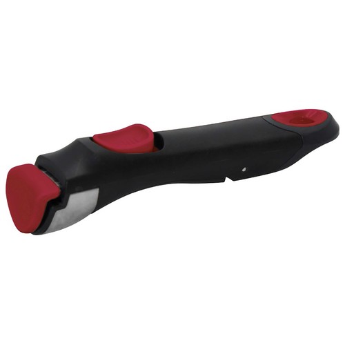 Mango extraíble de baquelita y silicona roja para sartenes ACTUEL.