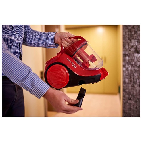Aspirador sin bolsa ROWENTA Swift Power Cyclonic RO2913EA, monociclónico,  750W, filtro HEPA.