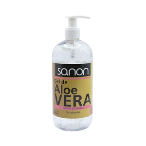 Imagen de SANON Gel de aloe vera sin colorantes y procedente de cultivo ecológico SANON 500 ml.