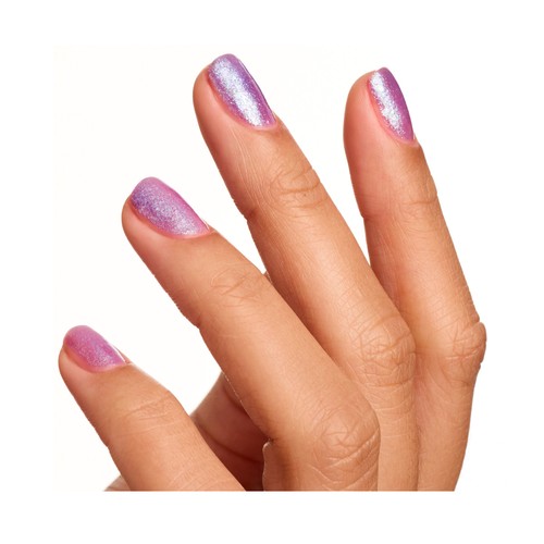 ESSENCE tono 34 Take up space violeta brillante semitransparente Esmalte de uñas en gel de larga duración.