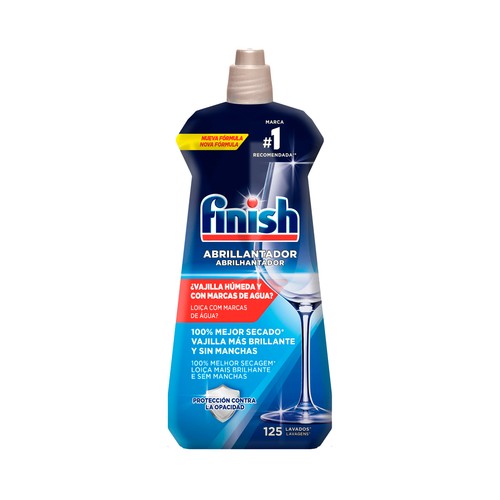 Imagen de Abrillantador para lavavajillas, 125 lavados FINISH 500 ml.