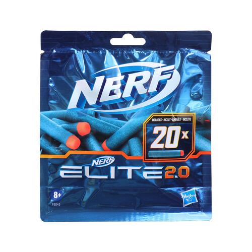 Pack de 20 dardos Elite 2.0 NERF.