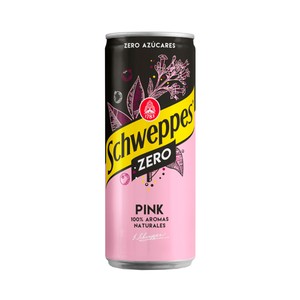 SCHWEPPES Pink Zero Tónica lata 33 cl.