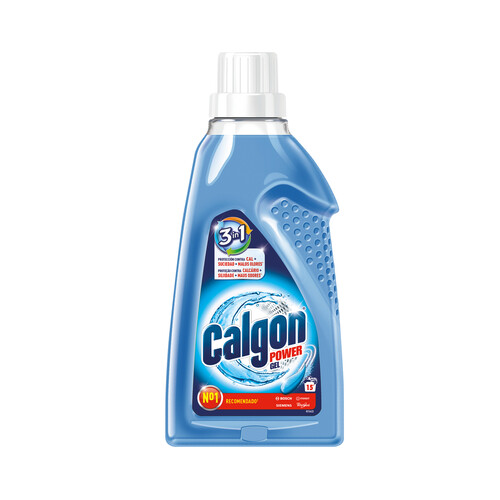 CALGON Limpiador antical líquido para lavadora CALGON POWER 750 ml.