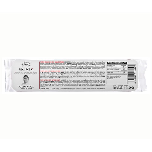 VICENS Turrón de manzana de feria Jordi Roca 300 g.