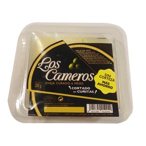 LOS CAMEROS Queso oveja curado en cuñitas LOS CAMEROS 200 g.
