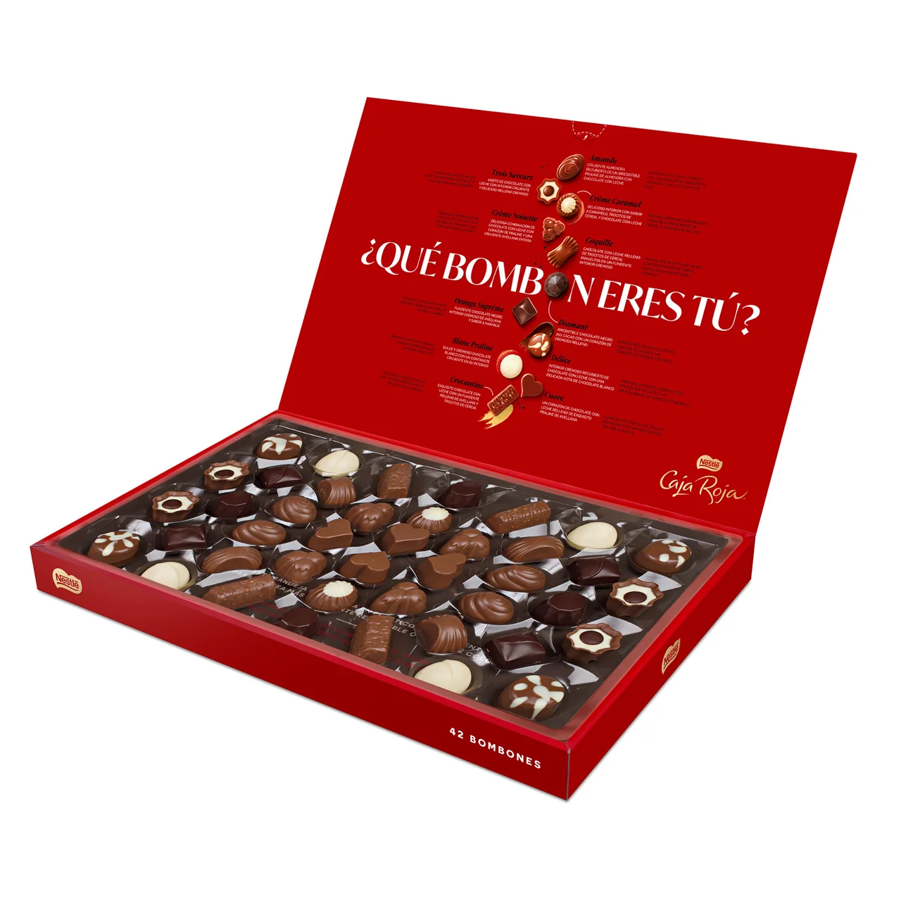 Bombones caja roja estuche 398 g