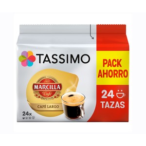 Café cápsulas marcilla largo 24 uds 199 gr.