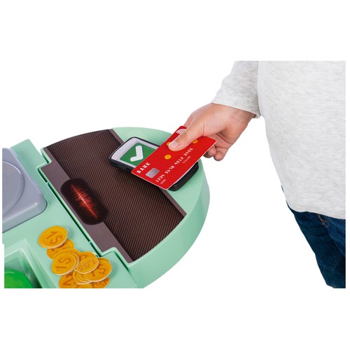 Supermercado Bio con sonidos ¡con menos plástico y más cartón! Contiene 20 Accesorios, 78x19x59,5 Cm, CHICOS