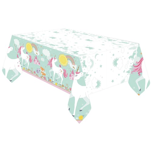 Mantel desechables con diseño Unicornio Mágico, LIRAGRAM.
