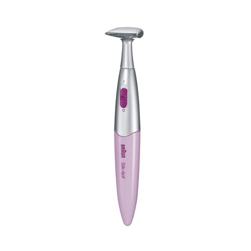 Lápiz recortador para retoques BRAUN Silk-épil FG1100, cabezal de precisión, 2 peines, válido para cejas.