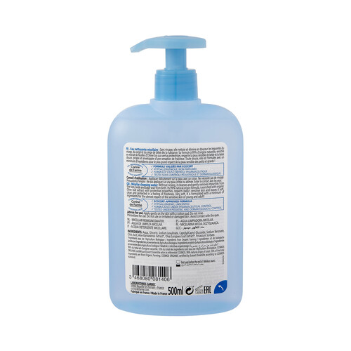CORINE DE FARME Agua limpiadora micelar para cara y cuerpo CORINE DE FARME Baby bio 500 ml.