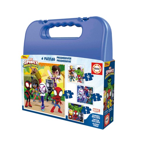BORRAS Puzzles Maleta. +3 años