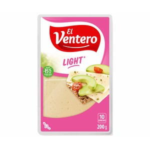 Imagen de EL VENTERO Queso en lonchas tierno light EL VENTERO LIGHT 200 g.