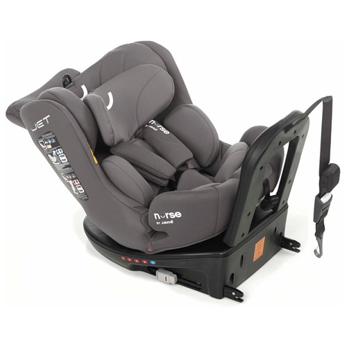 Silla auto NURSE 40-150 JET SIZE ISOFIX, giratoria, evolutiva.