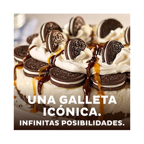 OREO Original Galletas de chocolate rellenas de crema de vainilla 5 uds. 44 g.